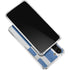 Greece Flag Distressed Galaxy S24 FE Clear Case